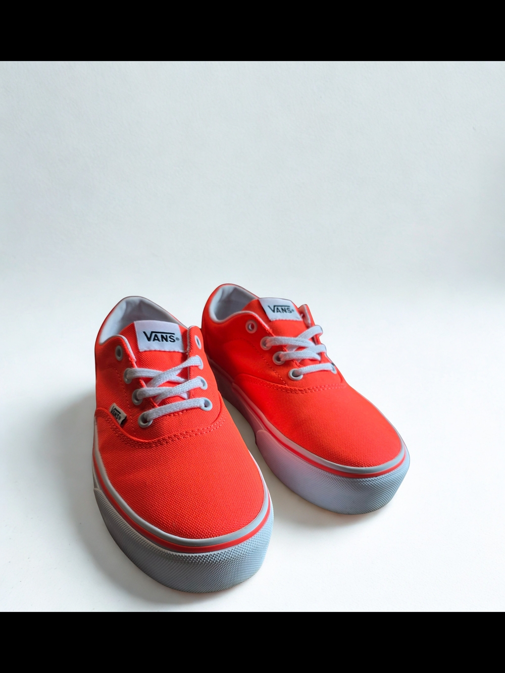 Vans Coral Canvas Platform Sneakers
